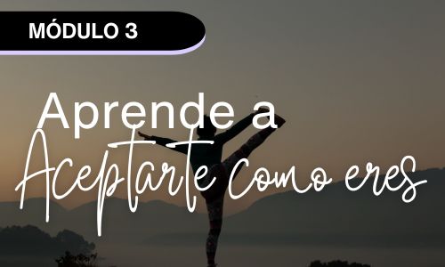 Aprende a aceptarte como eres